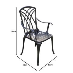 Ghế Nhôm Đúc Ngoài Trời LHGN19 - Phong Cách Bền Bỉ, Sang Trọng Cho Không Gian Ngoài Trời