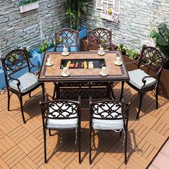 Ghế Sân Vườn Nhôm Đúc LHGN23 - Phong Cách Sang Trọng Cho Không Gian Ngoài Trời
