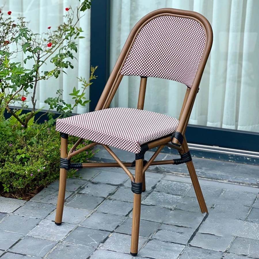 Ghế Lưới Textilene Ngoài Trời LHGC15D - Phong Cách Tinh Tế Và Bền Bỉ Cho Không Gian Ngoại Thất