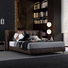 Giường Ngủ Da Fancy LHBE08 – Thiết Kế Sang Trọng và Hiện Đại Cho Phòng Ngủ