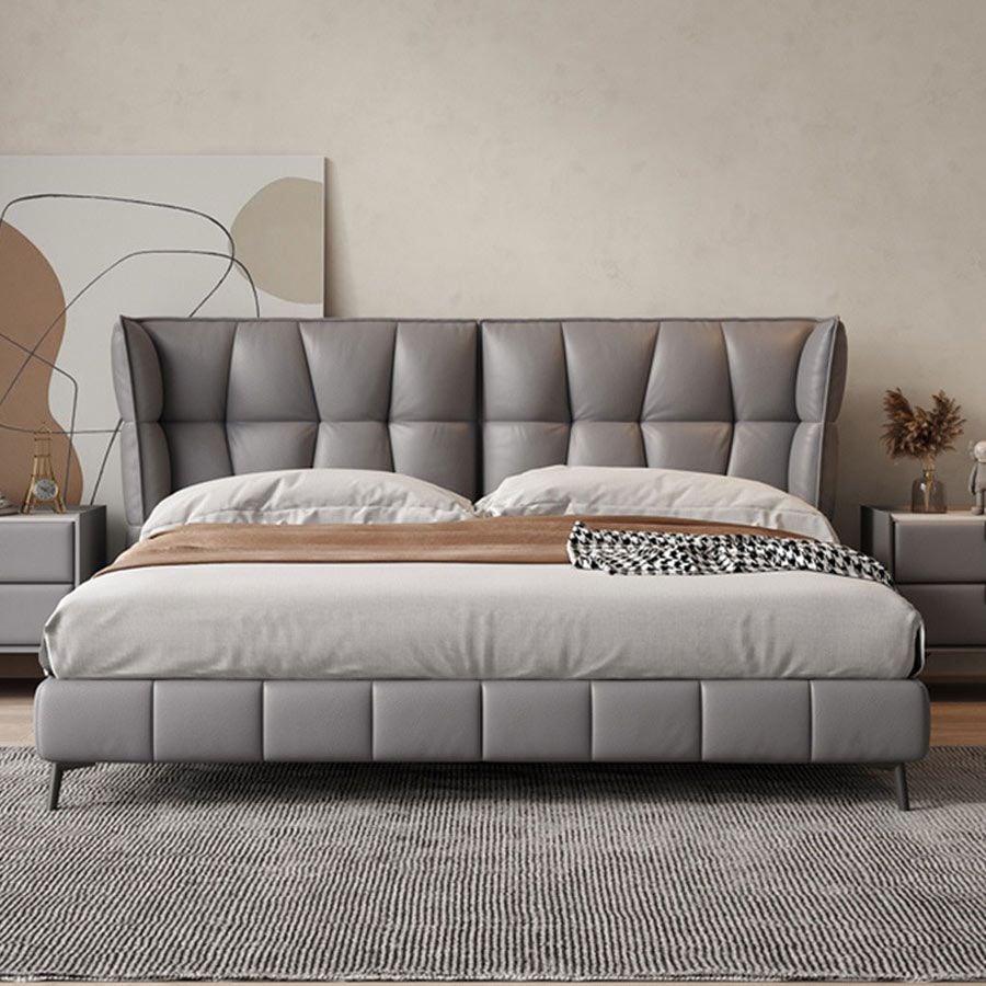 Giường Ngủ Da Fancy LHBE08 – Thiết Kế Sang Trọng và Hiện Đại Cho Phòng Ngủ