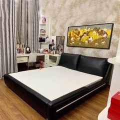 Giường Ngủ Da Doric LHBE1601 – Đẳng Cấp Sang Trọng Với Chất Liệu Da Bò Cao Cấp Italia