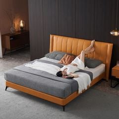 Giường Ngủ Da Fami LHBE09 – Sự Kết Hợp Giữa Đẳng Cấp và Tiện Nghi Cho Phòng Ngủ