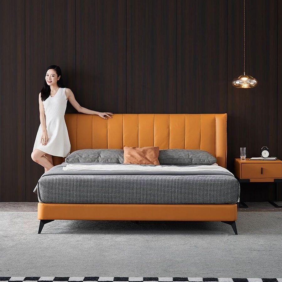 Giường Ngủ Da Fami LHBE09 – Sự Kết Hợp Giữa Đẳng Cấp và Tiện Nghi Cho Phòng Ngủ