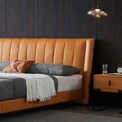 Giường Ngủ Da Fami LHBE09 – Sự Kết Hợp Giữa Đẳng Cấp và Tiện Nghi Cho Phòng Ngủ
