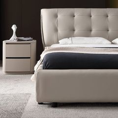 Giường Ngủ Da LEOPATRA LHBE07 – Phong Cách Sang Trọng Cho Phòng Ngủ Hiện Đại