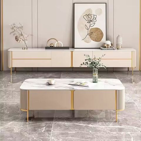 Kệ Tivi LHTV3214 - Hiện Đại, Sang Trọng Với Mặt Đá Ceramic