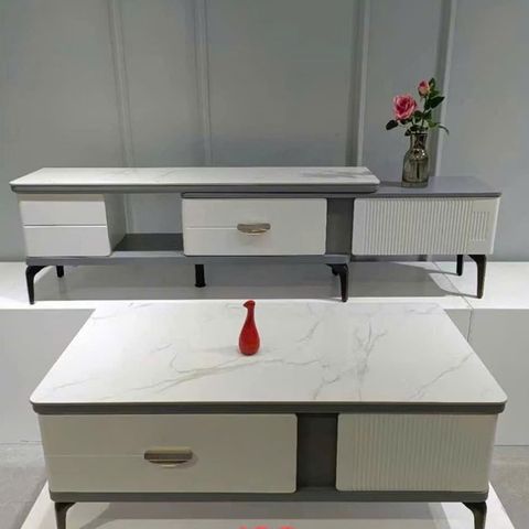 Kệ Tivi LHTVJ60 - Sang Trọng Với Mặt Đá Ceramic