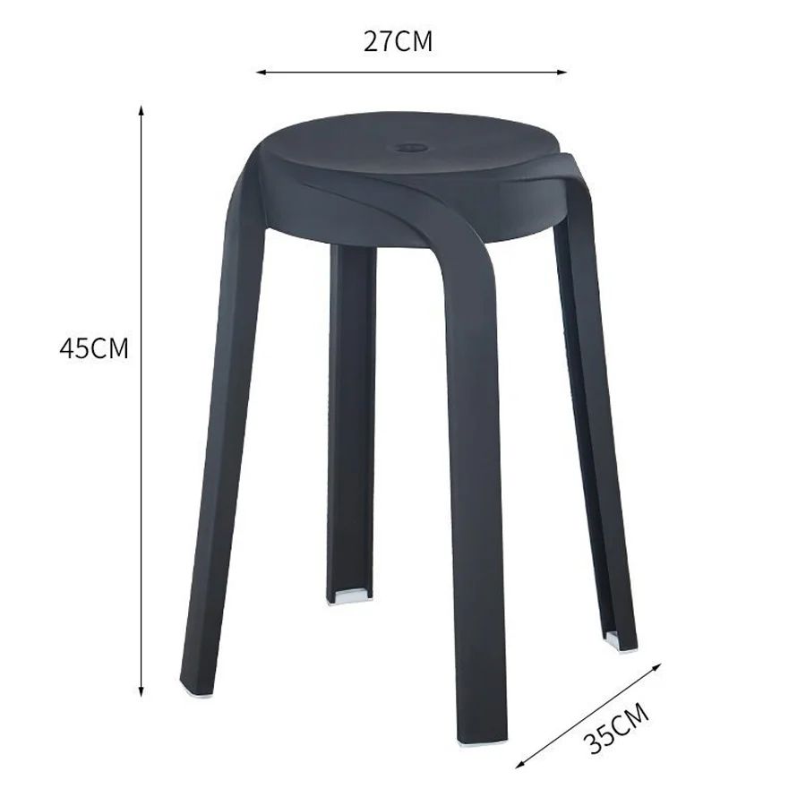 Ghế Đôn Nhựa Đúc LHGSK2 – Giải Pháp Tiện Lợi Cho Không Gian Đa Dạng