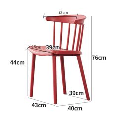 Ghế nhựa đúc nguyên khối LH3004 – Ghế nhựa PP cao cấp cho cafe, văn phòng, bàn ăn, thoáng mát, bền bỉ
