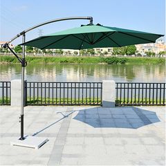 Ô Dù Tròn Lệch Tâm Nhôm LHOTLTN27 - Sang Trọng, Tiện Lợi Cho Không Gian Ngoài Trời