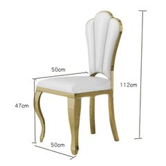 Ghế Ăn Inox Mạ Vàng Queen LHD03 - Sự Kết Hợp Giữa Sang Trọng Và Hiện Đại