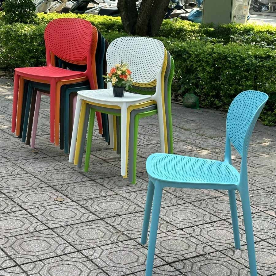 Bộ Bàn Ghế Cafe LHB01 + Ghế LH3002 - Phong Cách Hiện Đại, Đa Năng Cho Mọi Không Gian