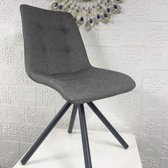 Ghế Ăn Bọc Da Cao Cấp Loft  Chân Chụm Xoay Hiện Đại và Tiện Nghi