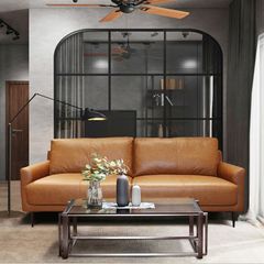 Sofa Da Charles - Sofa Cao Cấp Cho Phòng Khách Hiện Đại