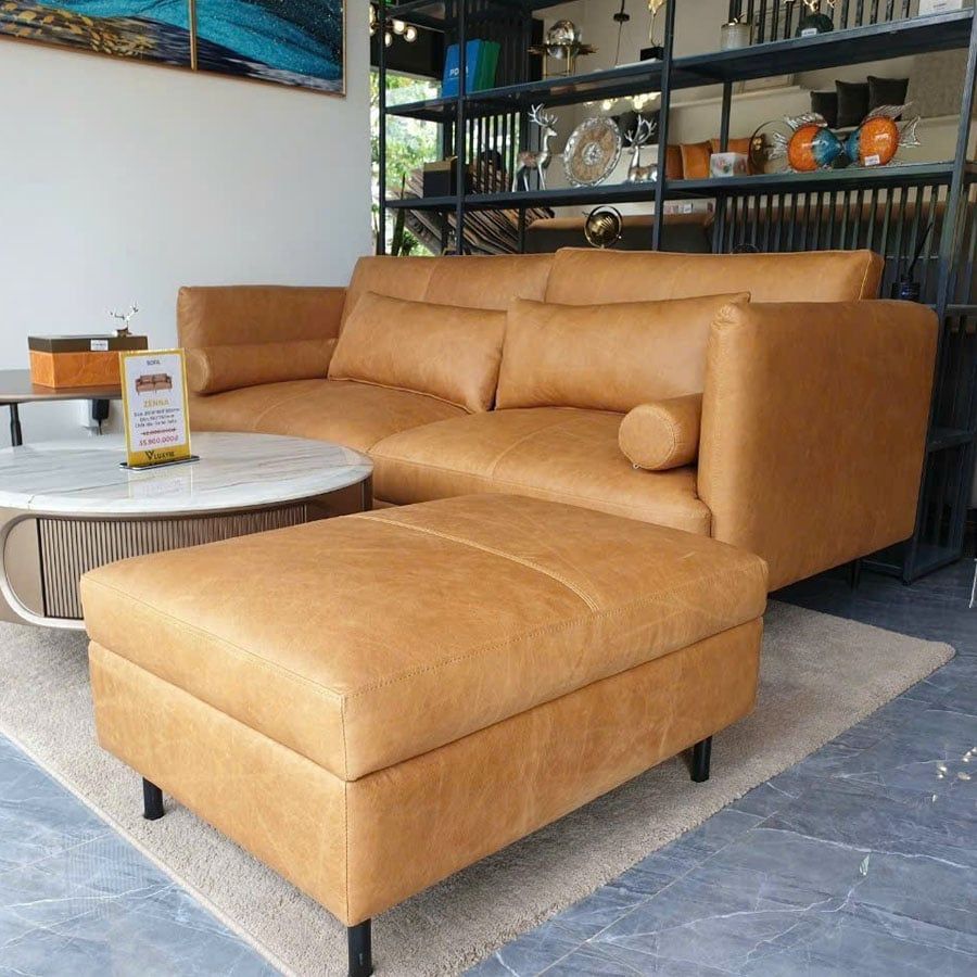 SOFA DA ZENNA - Sự Kết Hợp Hoàn Hảo Giữa Tinh Tế Và Thoải Mái