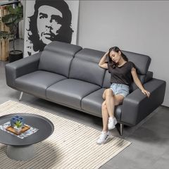 Sofa Da Malaysia LHDV854 - Sang Trọng Và Tinh Tế Với Chất Liệu Da Bò Cao Cấp