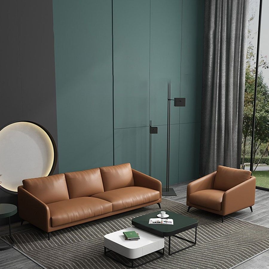 Sofa Da Galvin - Sự Kết Hợp Hoàn Hảo Giữa Sang Trọng Và Tiện Nghi