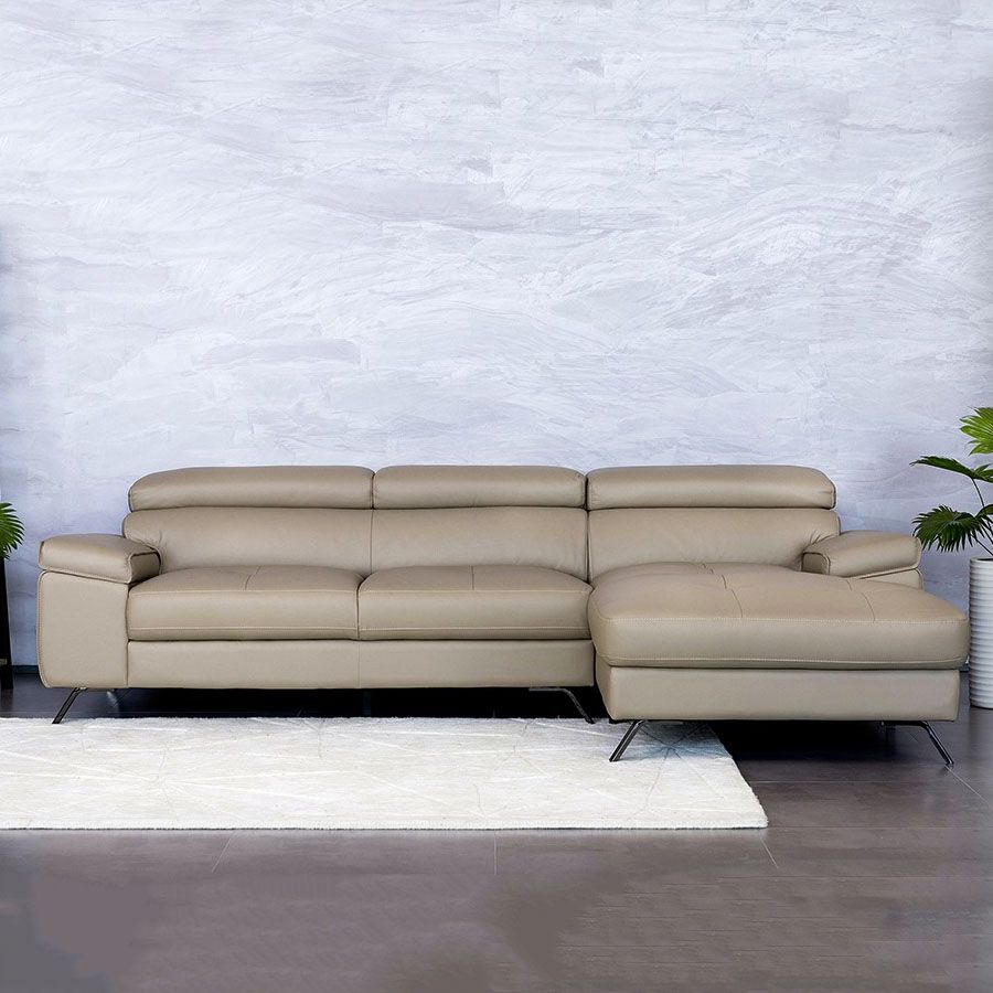Sofa Da Malaysia LHDG710 - Phong Cách Hiện Đại Với Thiết Kế Góc L