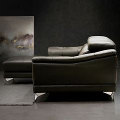 Sofa Da Malaysia LHDG713 - Thiết Kế Góc L Sang Trọng Với Da Bò Cao Cấp