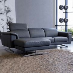 Sofa Da Malaysia LHDG846 - Phong Cách Hiện Đại Với Thiết Kế Góc L