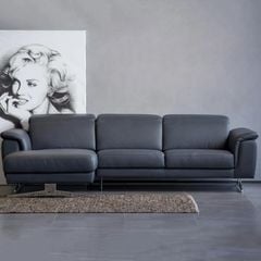 Sofa Da Malaysia LHDG846 - Phong Cách Hiện Đại Với Thiết Kế Góc L