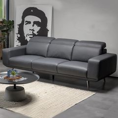 Sofa Da Malaysia LHDV854 - Sang Trọng Và Tinh Tế Với Chất Liệu Da Bò Cao Cấp