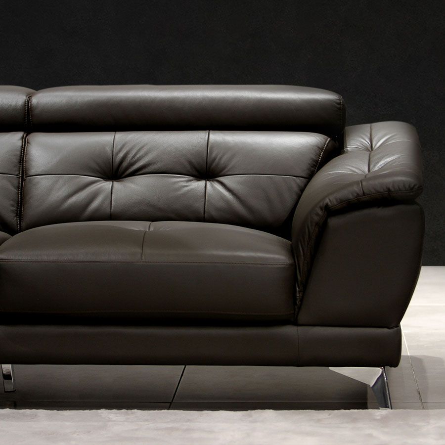 Sofa Da Malaysia LHDG713 - Thiết Kế Góc L Sang Trọng Với Da Bò Cao Cấp