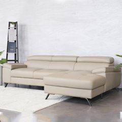 Sofa Da Malaysia LHDG710 - Phong Cách Hiện Đại Với Thiết Kế Góc L
