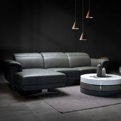 Sofa Da Malaysia LHDG846 - Phong Cách Hiện Đại Với Thiết Kế Góc L