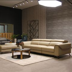 Sofa Da Malaysia LHDG729 - Đẳng Cấp Với Thiết Kế Góc L Rộng Rãi