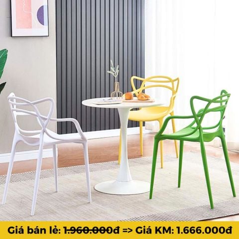 Bộ Bàn Ghế Cafe DPB9 + S3008 - Thiết Kế Hiện Đại, Tối Giản, Phù Hợp Mọi Không Gian