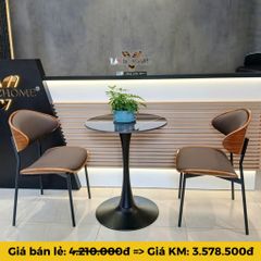 Bộ Bàn Ghế Cafe DPB9B + DPA86 - Thiết Kế Sang Trọng, Đẳng Cấp Cho Mọi Không Gian