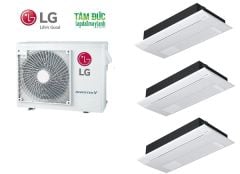 Máy lạnh LG Multi Split Inverter 3.0HP+3 dàn lạnh âm trần cassette 1 hướng thổi 1.0HP