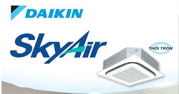 Máy lạnh âm trần Cassette 4 hướng thổi Daikin Non Inverter 1 pha FCNQ21MV1/RNQ21MV1 (2.5 HP)
