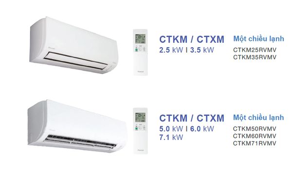 Dàn lạnh treo tường Daikin Multi NX Inverter CTKM60RVMV 6.0 kW (2.5 HP)