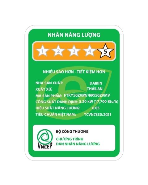Máy lạnh treo tường Daikin Inverter FTKY50ZVMV/RKY50ZVMV (2.0 HP)