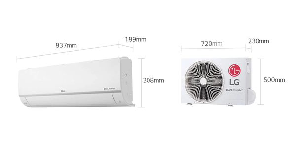 Máy lạnh treo tường LG Inverter V10ENW1 (1.0 HP)