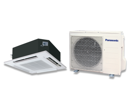Máy lạnh âm trần Cassette 4 hướng thổi Panasonic S-25PU1H5B/U-25PN1H5 (3.0 HP)