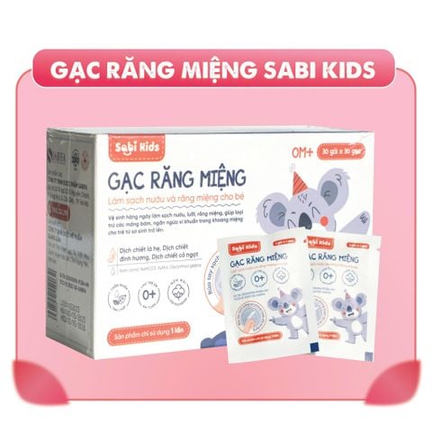 Gạc răng miệng Sabi Kids