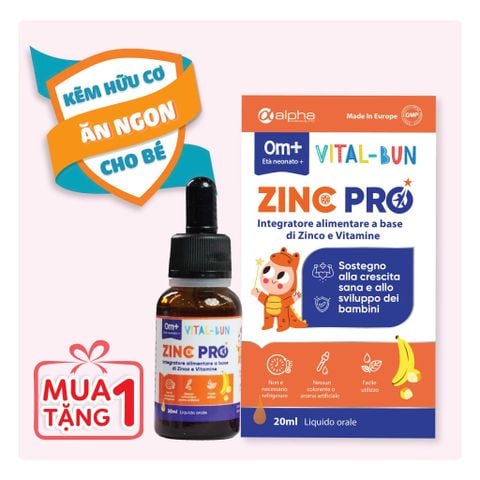 Kẽm Vital-Bun Zinc Pro