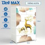  Tủ nhựa Qui Phúc  DELI MAX 5 tầng 