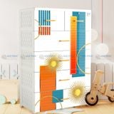  Tủ nhựa Qui Phúc  DELI MAX 5 tầng 