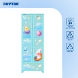  Tủ Wing 4 Cánh 1 Ngăn- 2 ngăn treo 1 ngăn xếp 