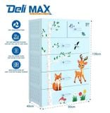 Tủ nhựa Qui Phúc  DELI MAX 5 tầng 