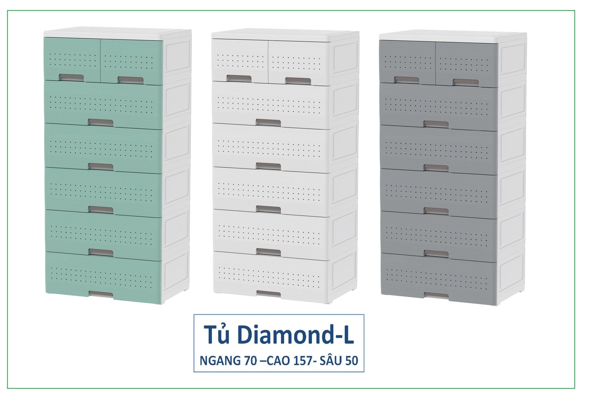  Tabi Diamond - L 6 Tầng  Nhựa Duy Tân 
