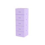  Tủ  Nhựa Duy Tân Lắp Ghép Matsu Lock 5 Ngăn 