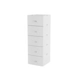  Tủ  Nhựa Duy Tân Lắp Ghép Matsu Lock 5 Ngăn 