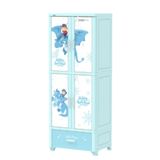  Tủ Wing 4 Cánh 1 Ngăn- 2 ngăn treo 1 ngăn xếp 