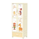  Tủ Wing 4 Cánh 1 Ngăn- 2 ngăn treo 1 ngăn xếp 
